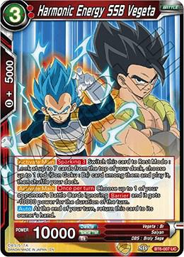 Harmonic Energy SSB Vegeta BT6-007 Uncommon