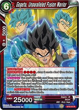 Gogeta, Unparalleled Fusion Warrior BT6-015 Rare