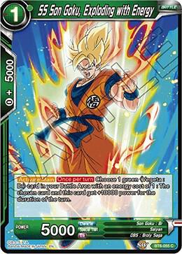 SS Son Goku, Exploding with Energy BT6-055 Common