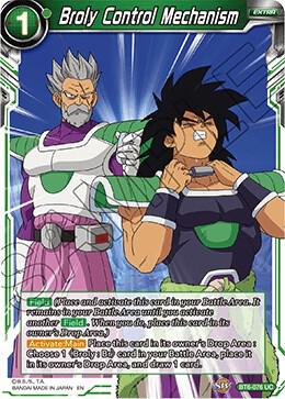 Broly Control Mechanism BT6-076 Uncommon