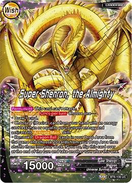 Super Dragon Balls // Super Shenron, the Almighty BT6-106 Uncommon