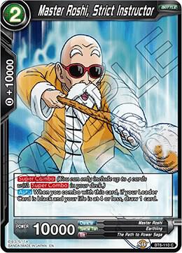 Master Roshi, Strict Instructor BT6-110 Common