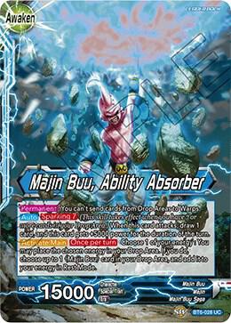 Majin Buu // Majin Buu, Ability Absorber BT6-028 Uncommon