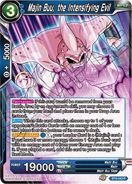 Majin Buu, the Intensifying Evil BT6-043 Rare