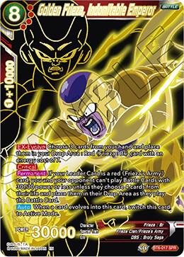 Golden Frieza, Indomitable Emperor (SPR) BT6-017_SPR Special Rare