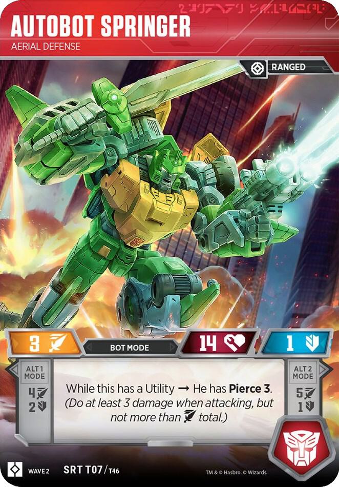 Transformers TCG: Rise of the Combiners Singles 1/2