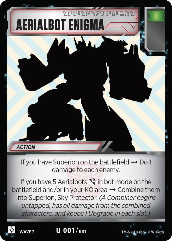 Transformers TCG: Rise of the Combiners Singles 1/2