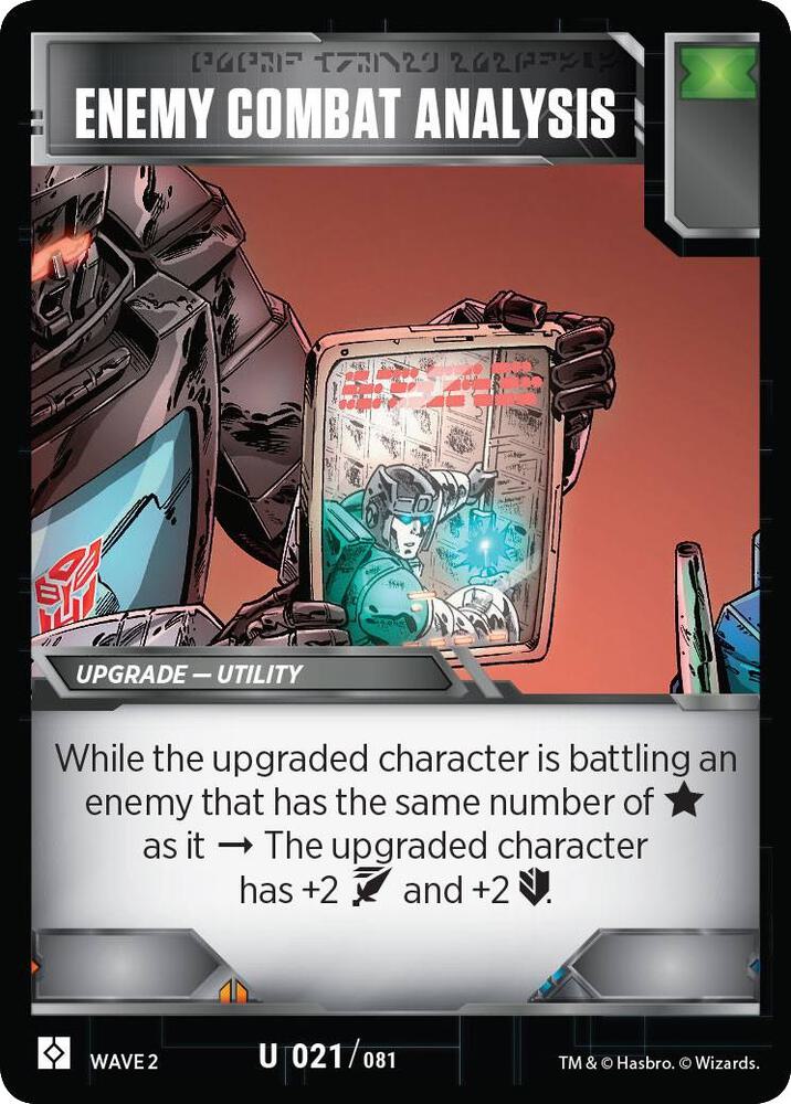 Transformers TCG: Rise of the Combiners Singles 1/2