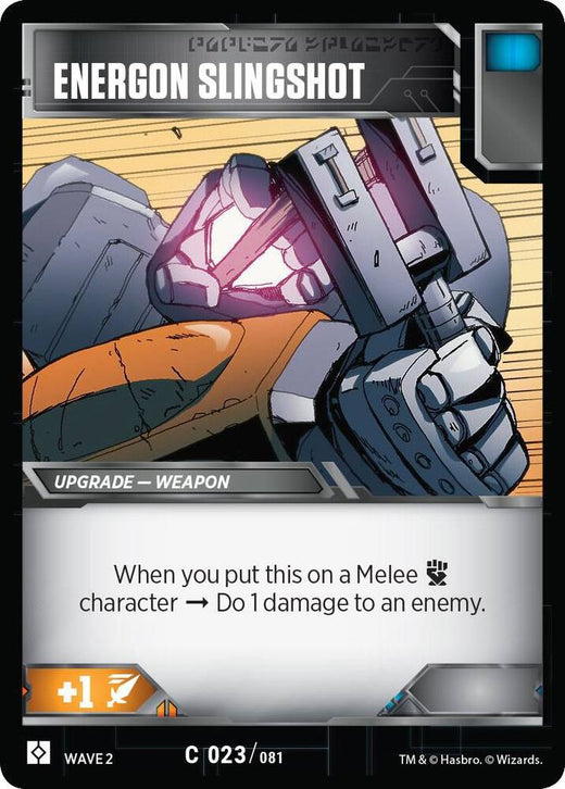 Tirachinas Energon 23 Común