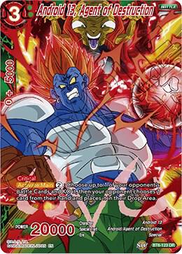 Android 13, Agent of Destruction BT6-123 Destruction Rare
