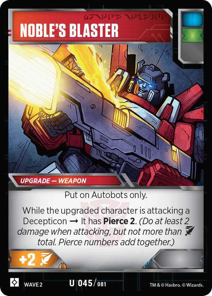 Transformers TCG: Rise of the Combiners Singles 1/2