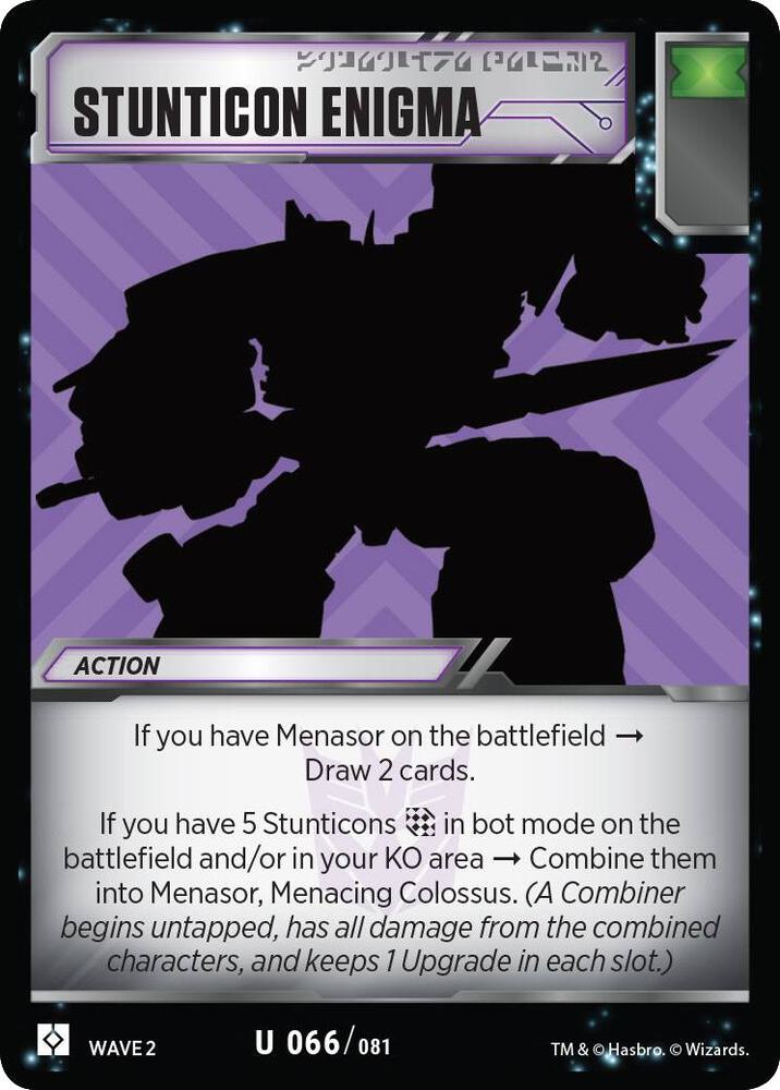 Transformers TCG: Rise of the Combiners Singles 2/2