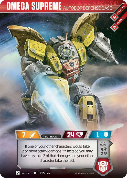 Omega Supreme - Autobot Defens P2/2019 Rara