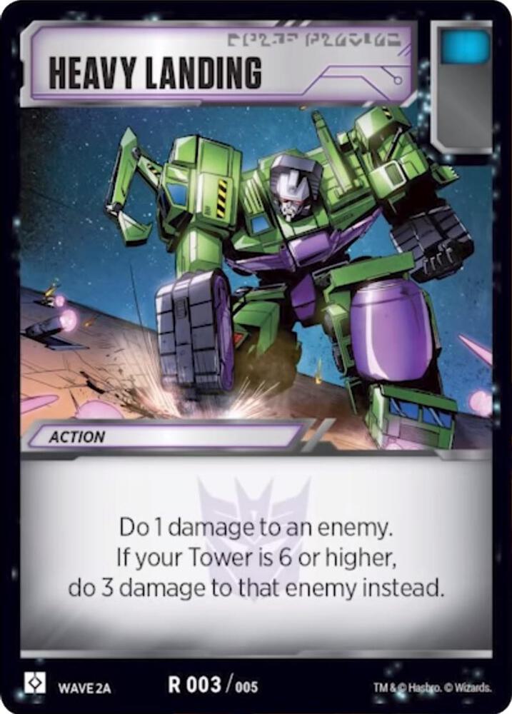Transformers TCG: Rise of the Combiners Singles 1/2