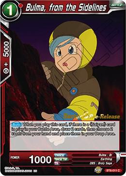 Bulma, from the Sidelines BT6-011_PR Common