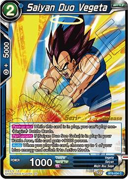 Saiyan Duo Vegeta BT6-034_PR Common
