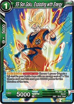 SS Son Goku, Exploding with Energy BT6-055_PR Common