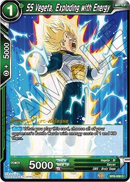 SS Vegeta, Exploding with Energy BT6-056_PR Common