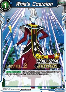 Whis's Coercion (Level 2) BT1-055 Promo