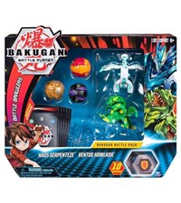 Bakugan Battle Pack 5-Pack - Haos Serpenteze and Ventus Howlkor