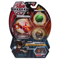 Bakugan Starter 3-Pack - Pyrus Mantanoid