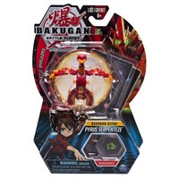 Bakugan Ultra 3-inch Tall Collectible Transforming Creature - Pyrus Serpenteze