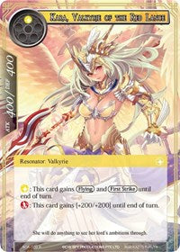 Kara, Valkyrie of the Red Lance | Awakening of the Ancients | Rare | Normal | #AOA-009