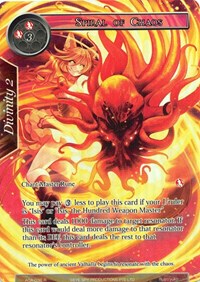 Spiral of Chaos (Full Art) | Awakening of the Ancients | Rare | Foil | #AOA-036