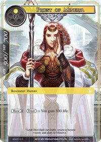 Priest of Minerva | Awakening of the Ancients | Common | Normal | #AOA-012