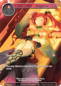 The Sage's Afternoon Nap (Full Art) | Awakening of the Ancients | Common | Foil | #AOA-037