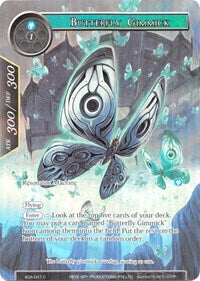Butterfly Gimmick (Full Art) | Awakening of the Ancients | Common | Foil | #AOA-041