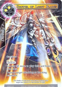 Shower of Light Blades (Full Art) | Awakening of the Ancients | Rare | Foil | #AOA-014