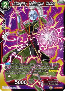 Almighty Technique Vados EX06-03 Expansion Rare