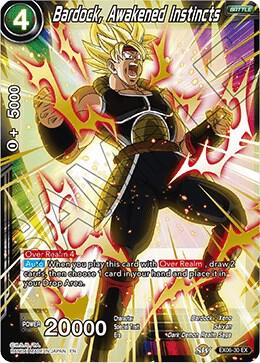 Bardock, Awakened Instincts EX06-30 Expansion Rare