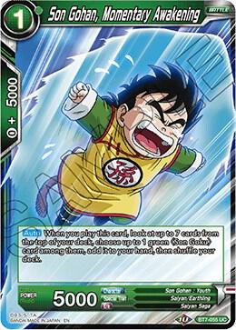 Son Gohan, Momentary Awakening BT7-055 Uncommon