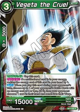 Vegeta the Cruel BT7-058 Rare