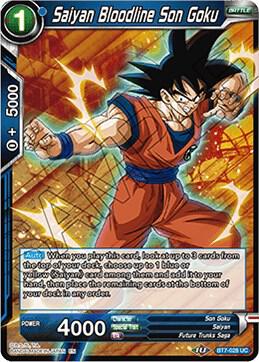 Saiyan Bloodline Son Goku BT7-028 Uncommon