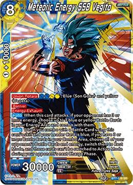 Meteoric Energy SSB Vegito BT7-118 Super Rare