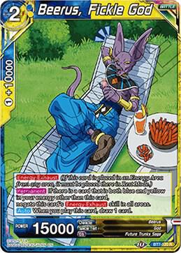 Beerus, Fickle God BT7-120 Rare