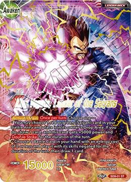 King Vegeta // King Vegeta, Leader of the Saiyans SD9-01 Starter Rare