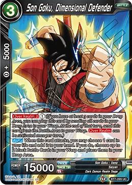 Son Goku, Dimensional Defender BT7-099 Uncommon