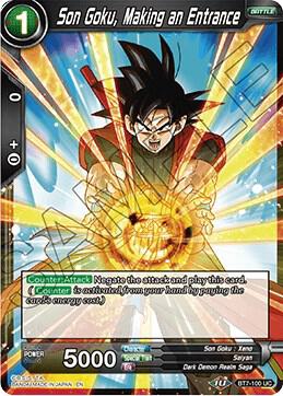 Son Goku, Making an Entrance BT7-100 Uncommon