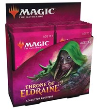 Magic: The Gathering: Throne of Eldraine - Collector Booster Pack Display [12 Packs]