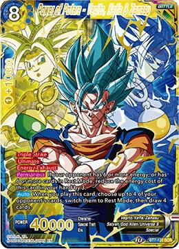 Power of Potara - Vegito, Kefla & Zamasu BT7-131 Secret Rare