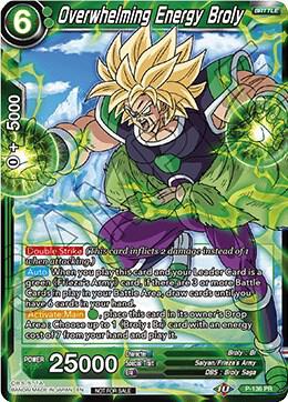 Overwhelming Energy Broly (Series 7 Super Dash Pack) P-136 Promo