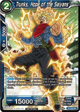 Trunks, Hope of the Saiyans (Series 7 Super Dash Pack) P-135 Promo