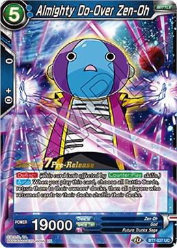 Almighty Do-Over Zen-Oh BT7-037_PR Uncommon