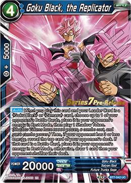 Goku Black, the Replicator BT7-042_PR Uncommon