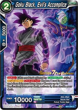 Goku Black, Evil's Accomplice BT7-044_PR Common