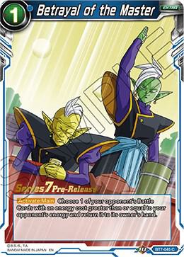Betrayal of the Master BT7-045_PR Common